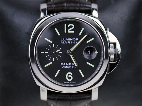 panerai luminor marina acciaio pam 104